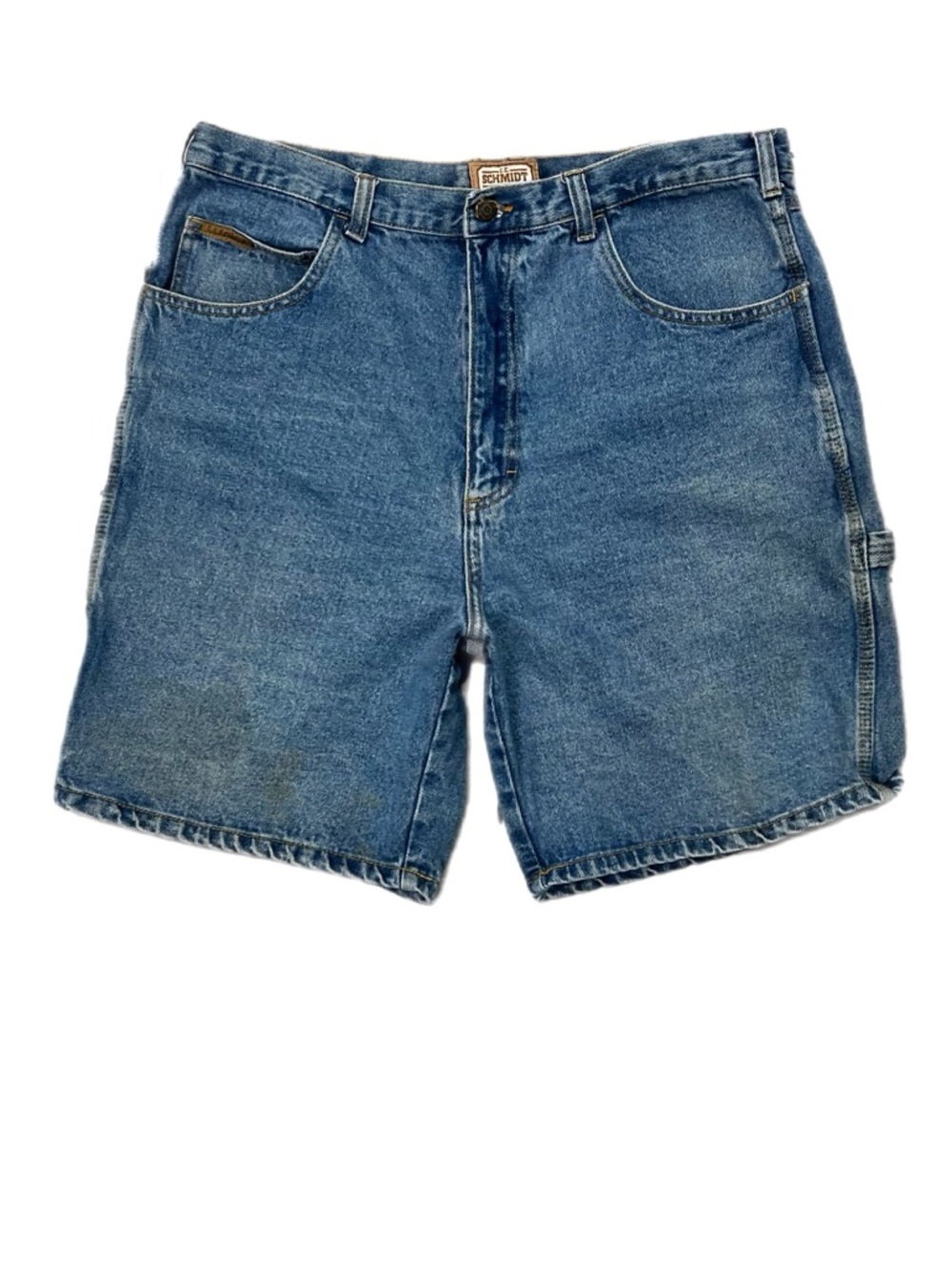 Vintage Schmidt Workwear Carpenter Denim Jean shorts